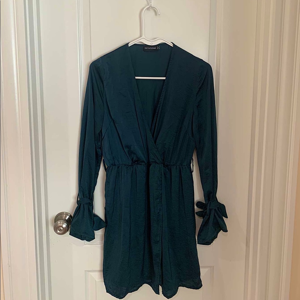 Emerald Green Pretty Little Thing Mini Dress